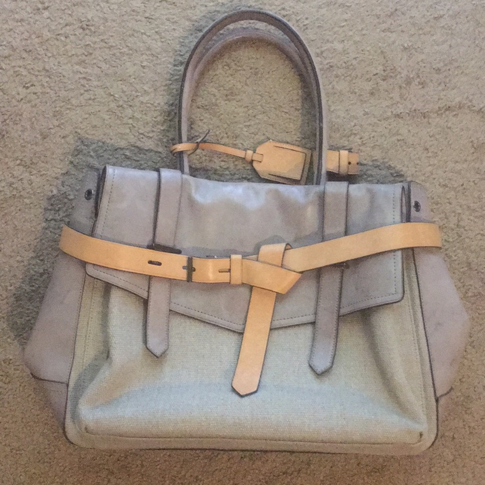 Reed Krakoff grey/tan handbag